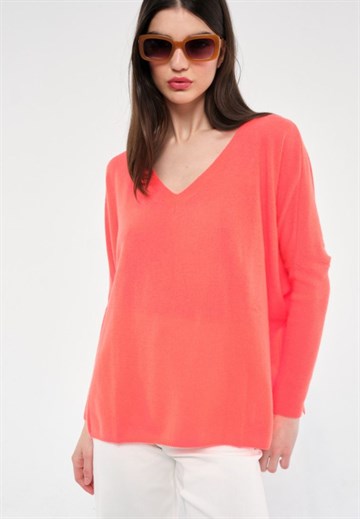 Absolute Cashmere - Camille sweater - Coral